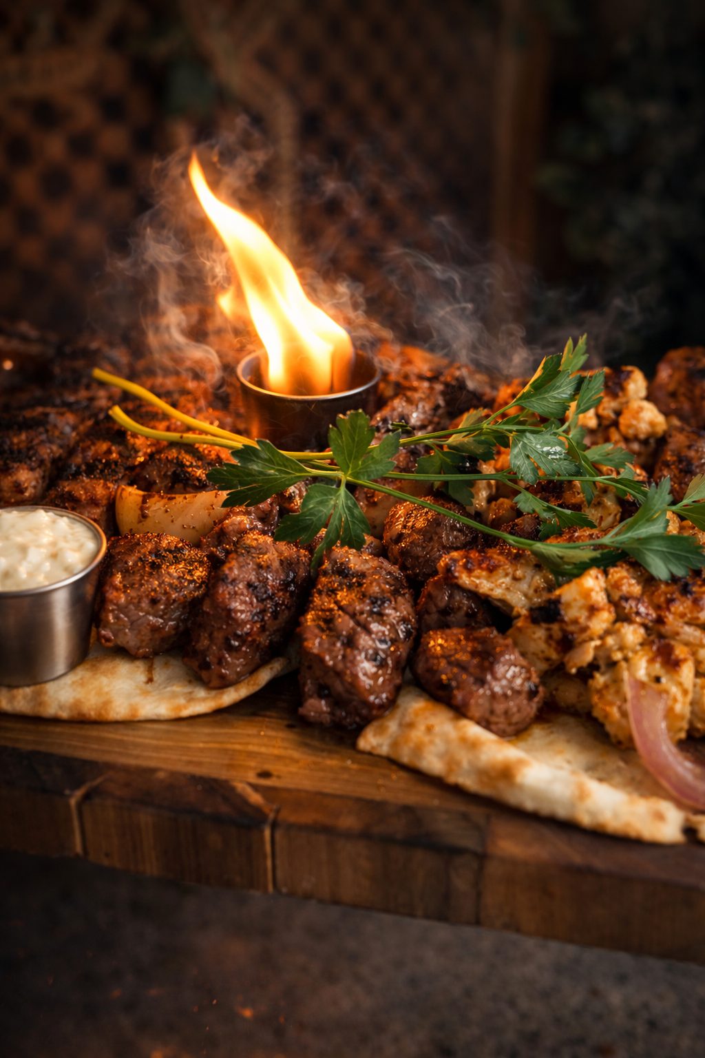 A Layali grill feast for sharing