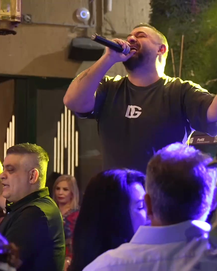Live singer performing at Layali Miami