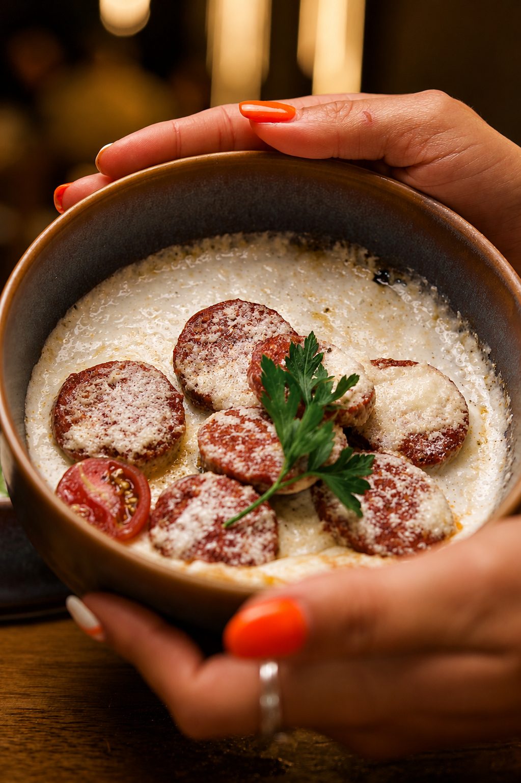 Sojouk sausages at Layali Miami